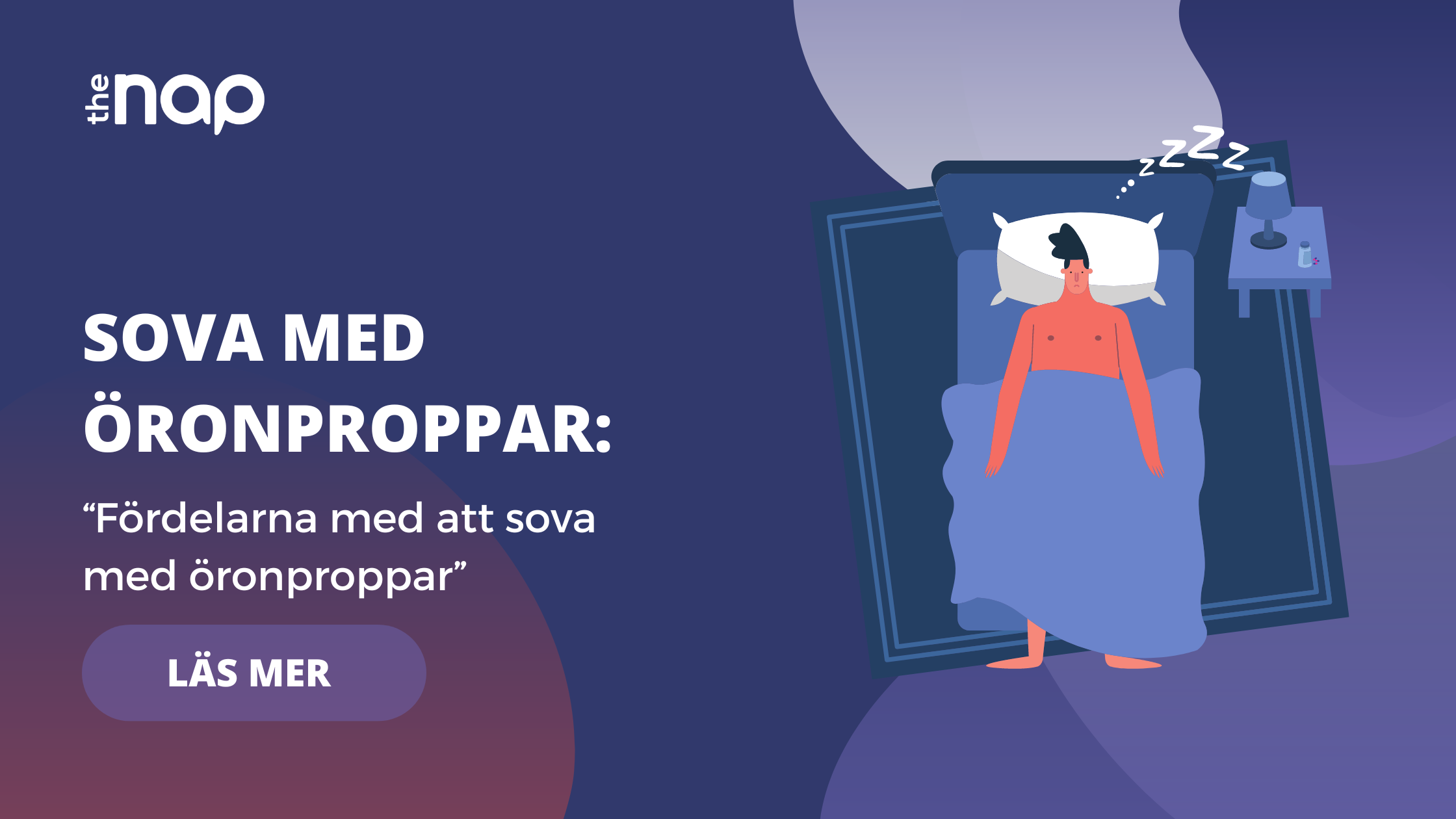 Sova med öronproppar: Fördelarna