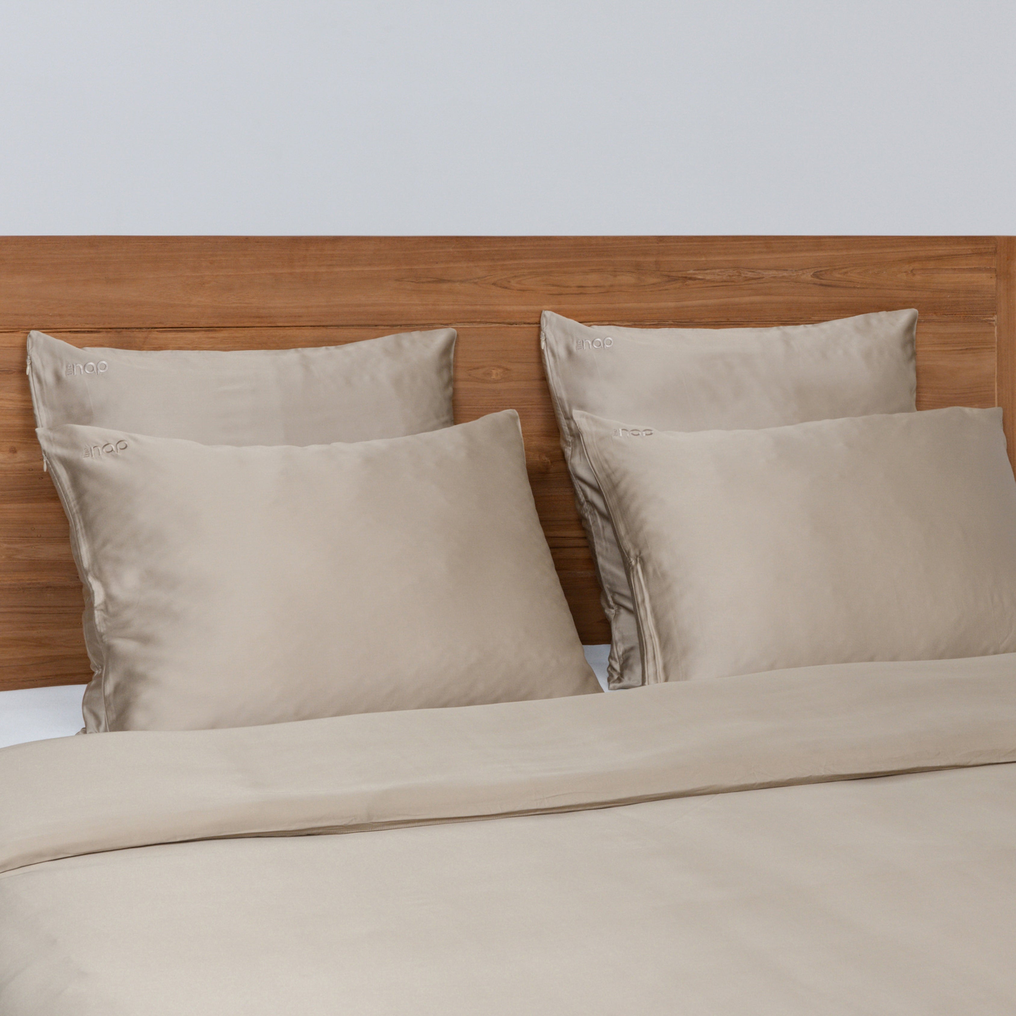 Bäddset i Bambu - Latte