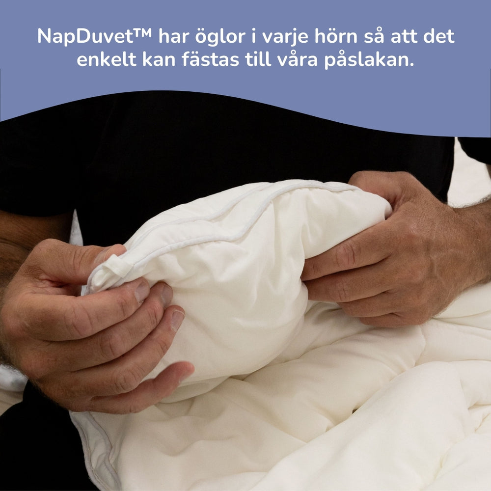 NapDuvet™ Det perfekta täcket