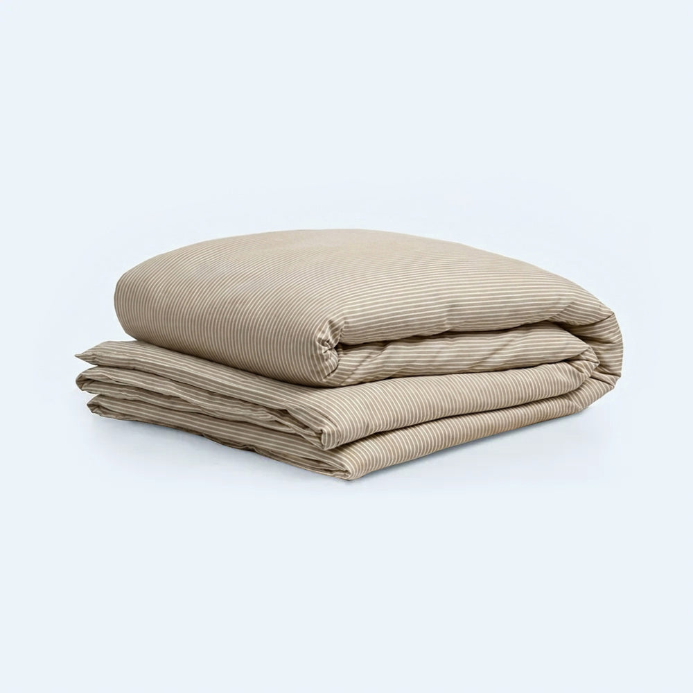 Beige/vit