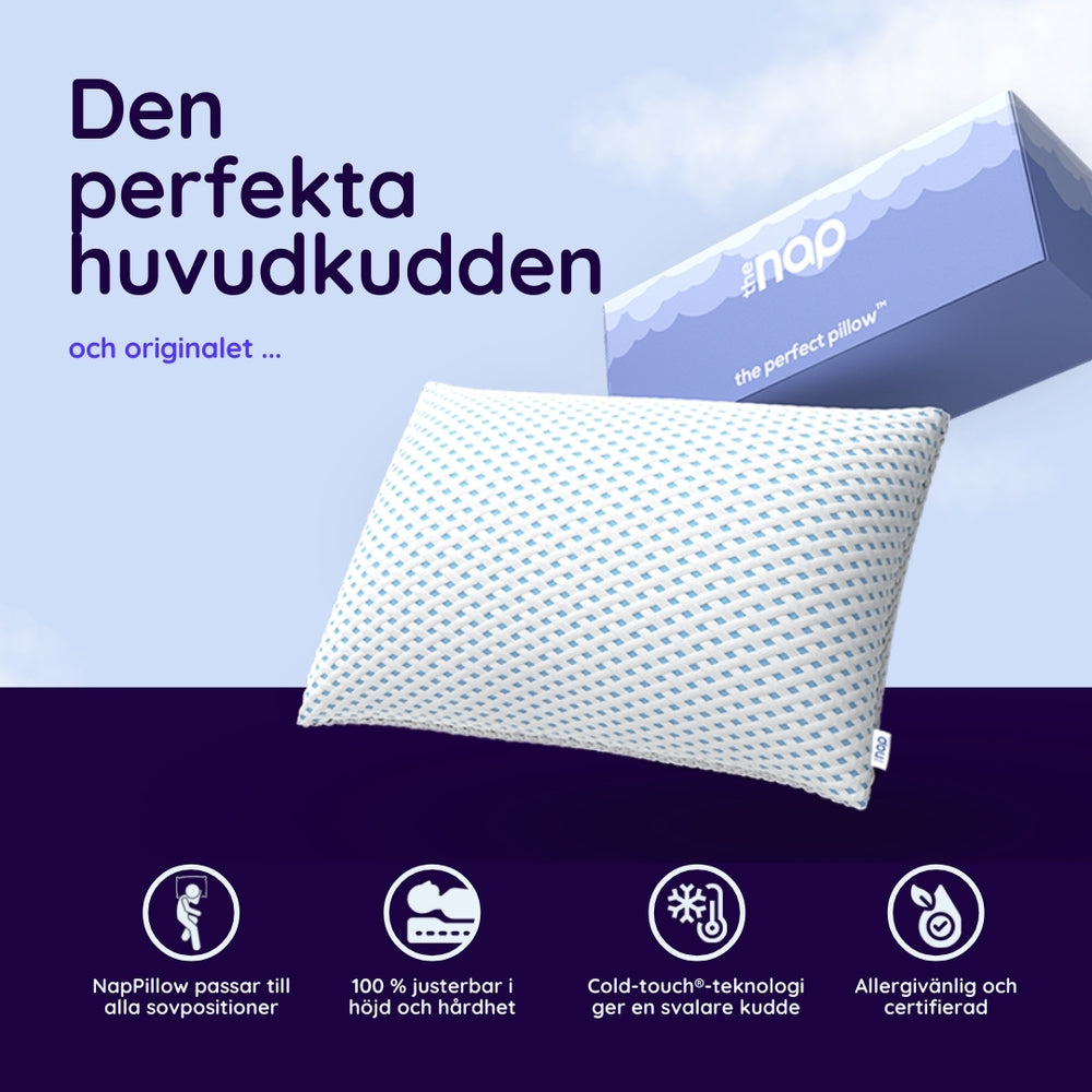 NapPillow™ Den perfekta kudden