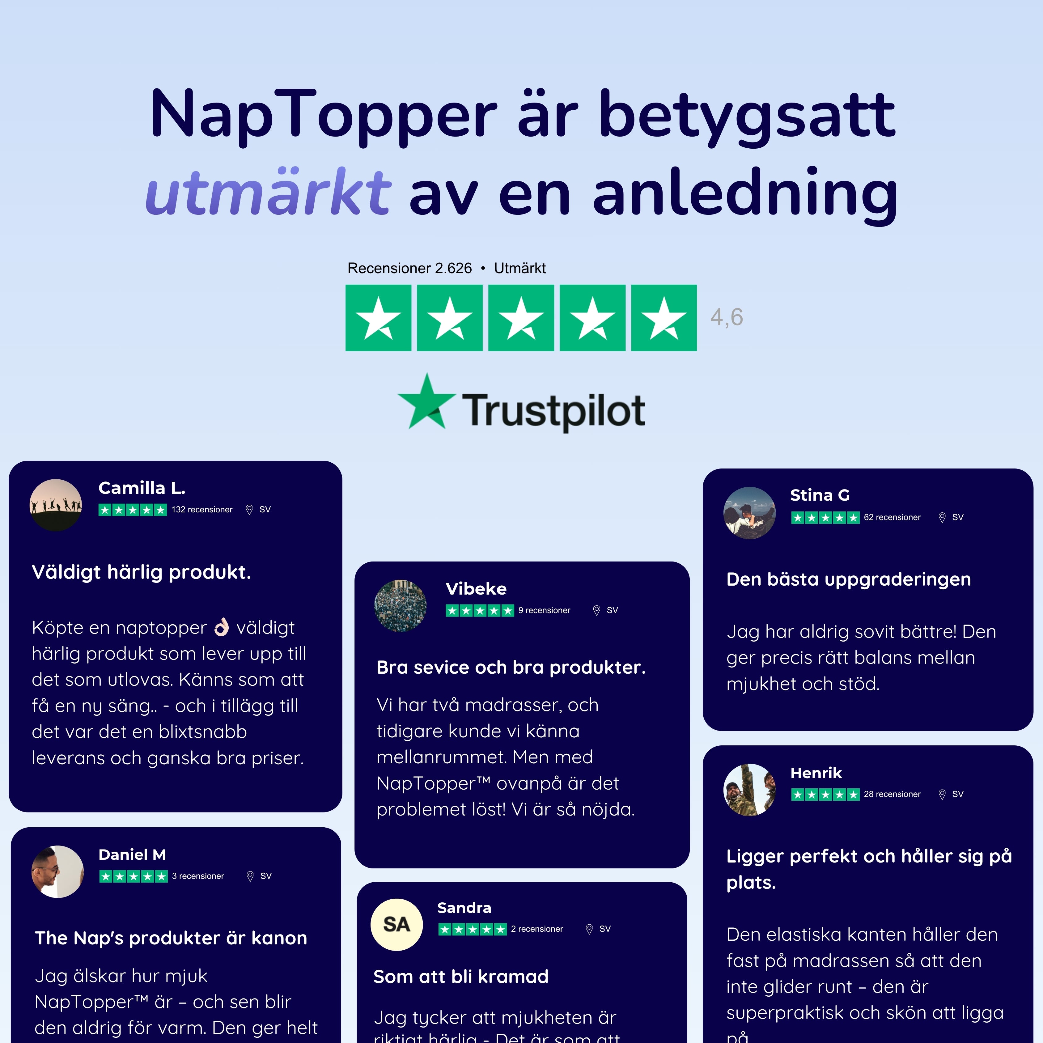 NapTopper™ Ett extra lager av komfort