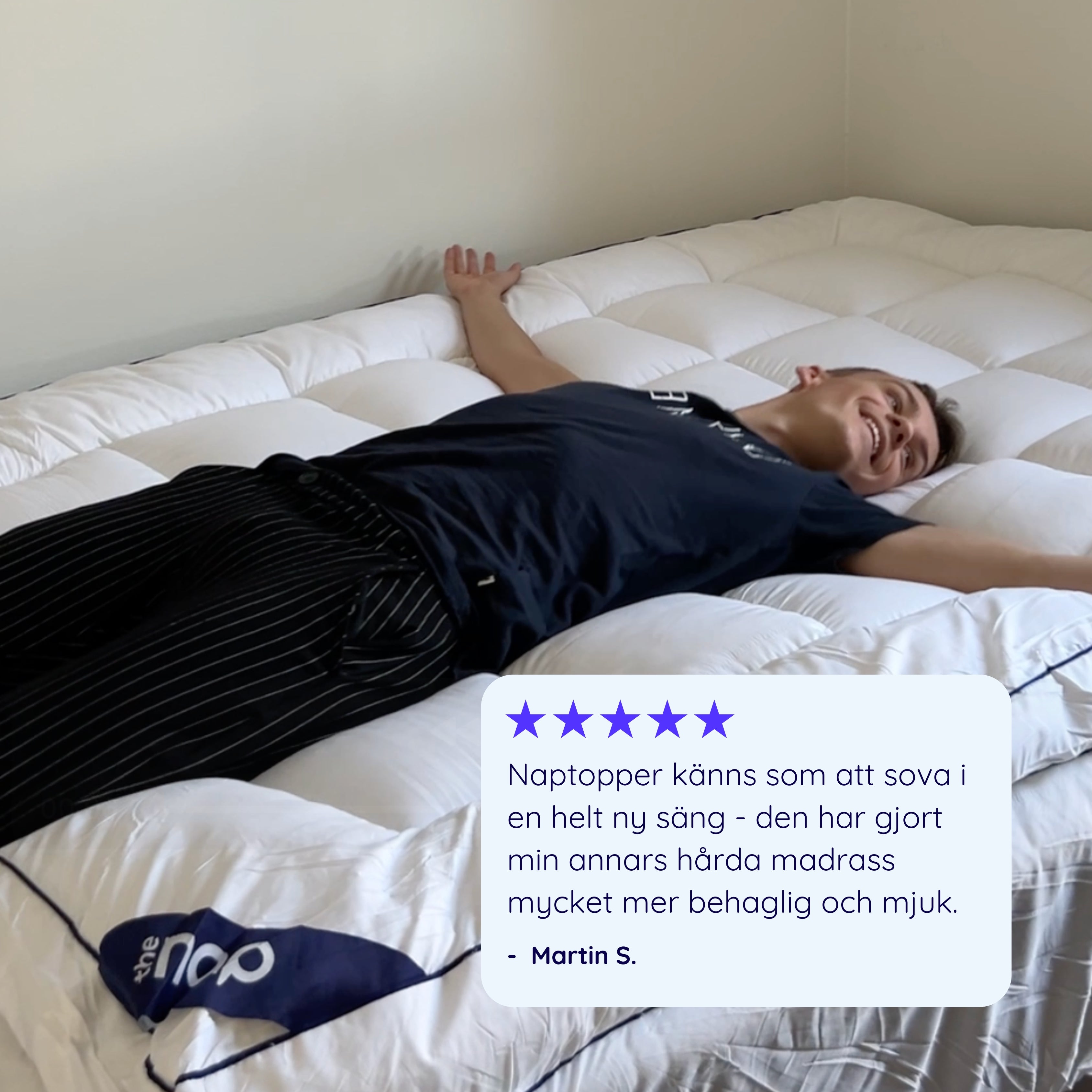 NapTopper™ Ett extra lager av komfort