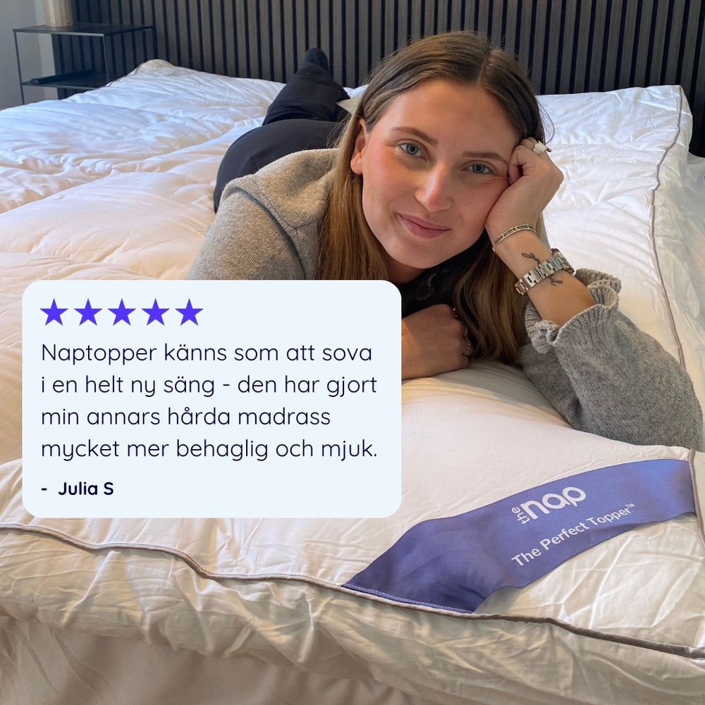 NapTopper™ Den perfekta bäddmadrassen