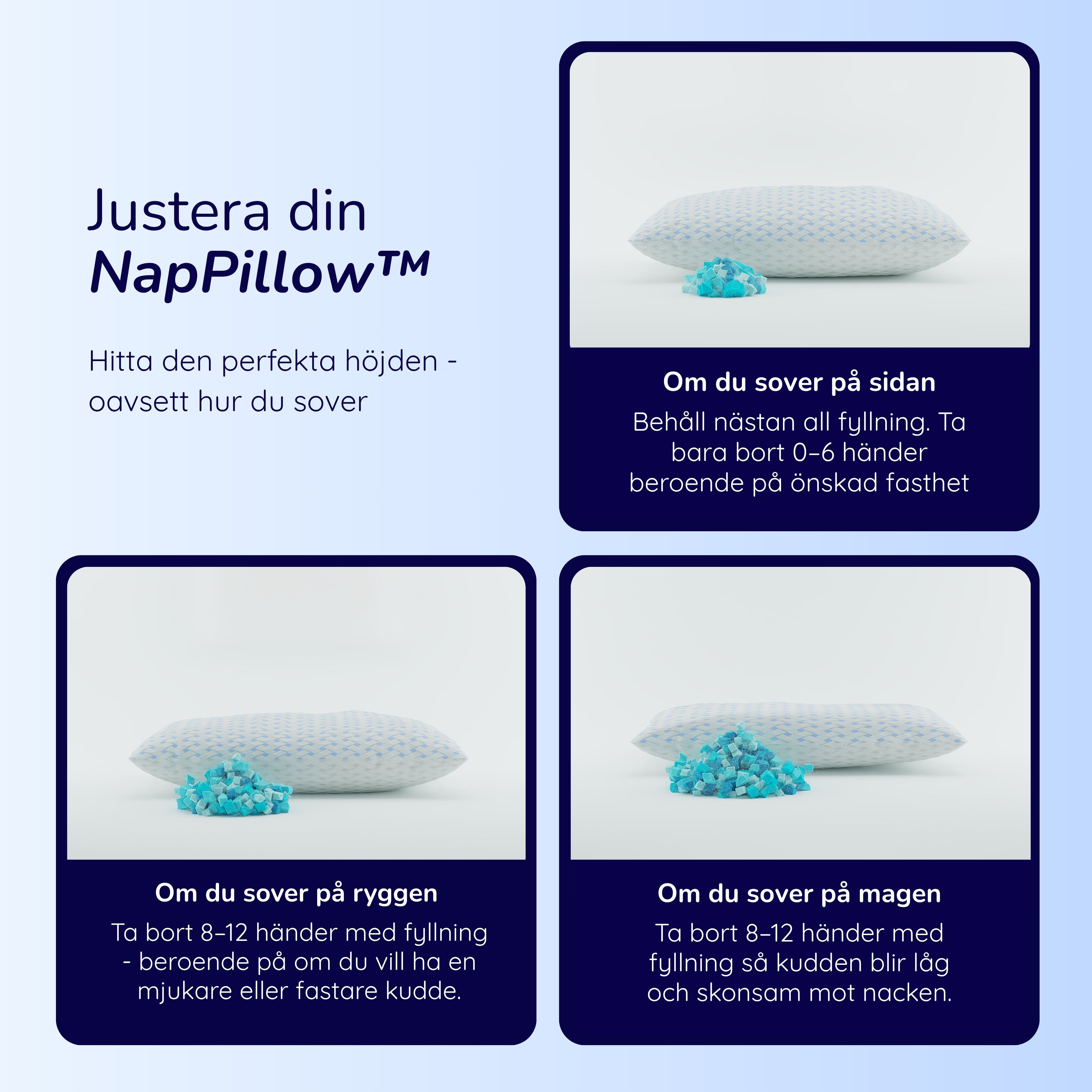 NapPillow™ Den perfekta kudden